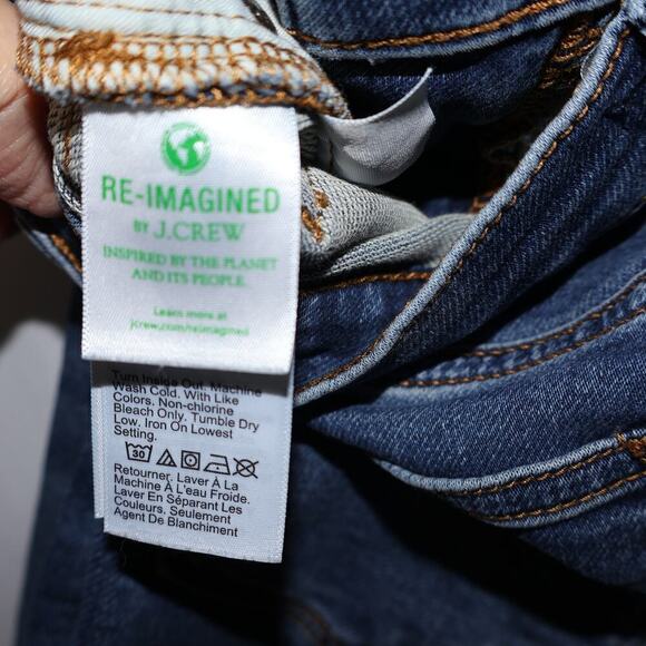 J Crew Jeans 5 Pocket High Rise Skinny Jeans Blue Size 26 - Picture 9 of 9